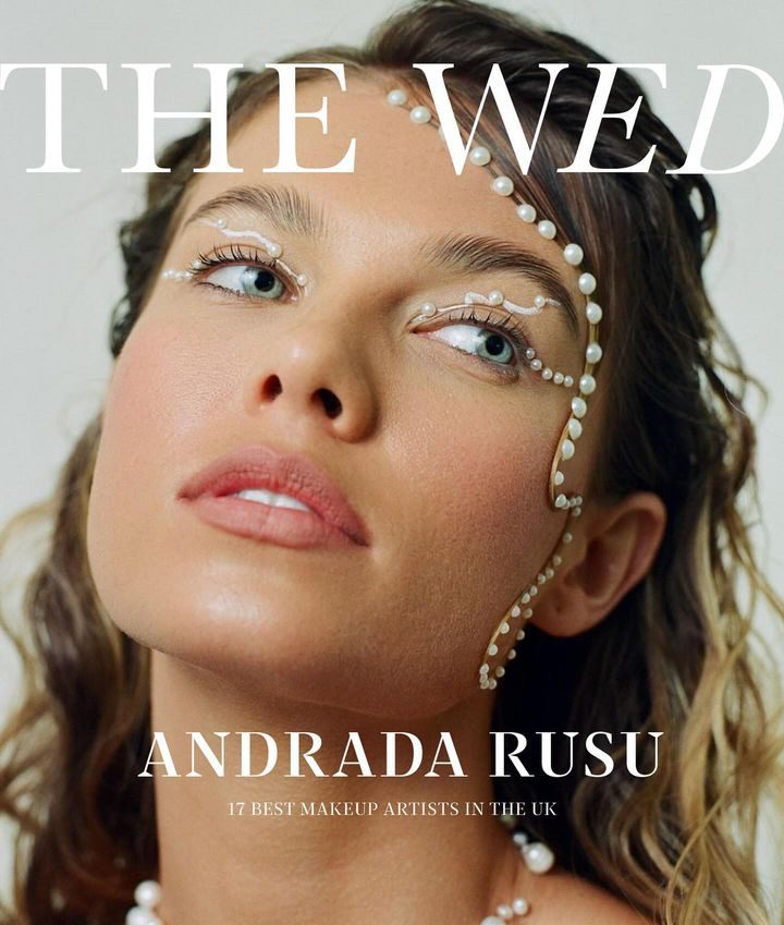 The Wed feature page naming Andrada Rusu among the best makeup artists in the UK